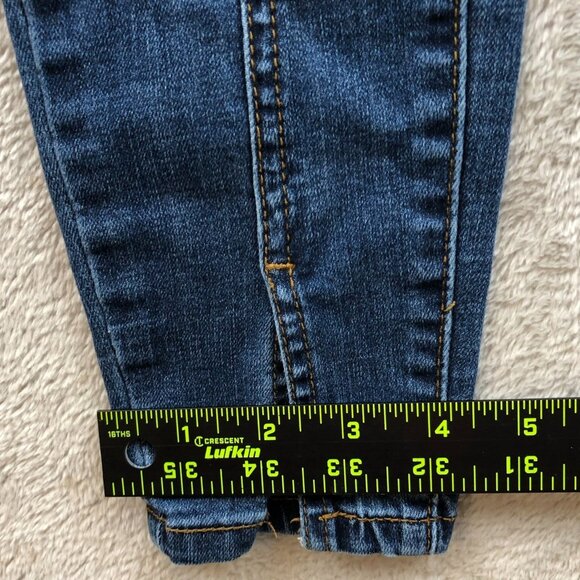 KanCan Women's Jeans Size 3/25 26x25 Measured Mid Rise Skinny Blue Denim - Picture 5 of 16